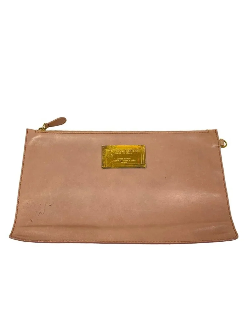 Bottega Veneta Tote Cabas PM Pink Beige Leather